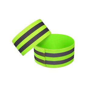 야간 걷기 반사 밴드 사이클링 러닝 안전 반사 테이프 손목 팔 발목 다리용 고가시성 반사 밴드