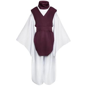 애니메이션 Choso 코스프레 코스튬 조끼 목 각반 벨트, 흰색 탄성 바지, 할로윈 코믹 콘용 의상