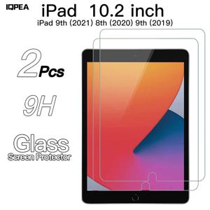 2020 iPad 10.2 인치 7th 8th 9th 강화 유리 화면 보호기 9H A2603 A2604 A2270 A2428 A2429 A2200 A2198 A2197