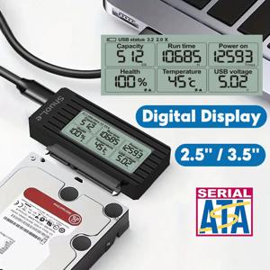 USB-SATA 어댑터 변환기 케이블 USB 3.2 3.0-2.5 인치 SSD HDD 하드 드라이브 용 SATA 변환기 외부 어댑터 액세서리