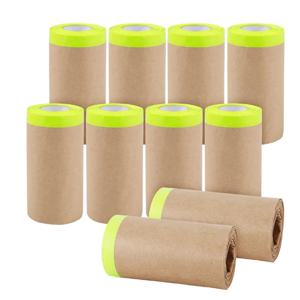 사전 테이프 마스킹 종이 벽 처리 페인팅 스프레이 마스킹 보호 종이 자동차 뷰티 페인트 마스킹 공예 종이