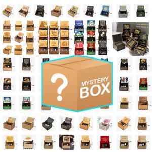 21개의 뮤직 박스 핑크 화이트 블루 블랙 우드 당신은 나의 햇살 고드파더 뮤직 박스 음악 테마 생일 선물 블라인드 박스