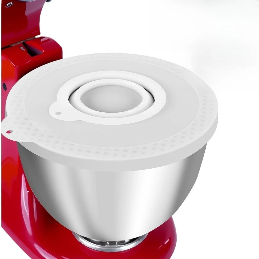 4.5-5쿼트 틸트헤드 스탠드 실리콘 믹서 볼 커버, 주입 방지 덮개, 키친에이드 호환