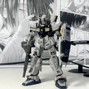 새로운 HG 1/144 RX-178 MK-II 21세기 실제 색상 구성 조립 모델 키트 액션 피규어 장식 장난감 수집가를 위한 선물