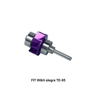 세라믹 베어링 터빈 카트리지 W&H Alegra TE-97 TE-98 호환, 고속 치과 핸드피스용 장수명 교체 로터