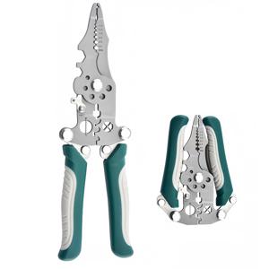 접이식 와이어 스트리퍼, 다기능 전기공용 와이어 분리기, 와이어 감기 플라이어, 크림핑 플라이어, 수공구