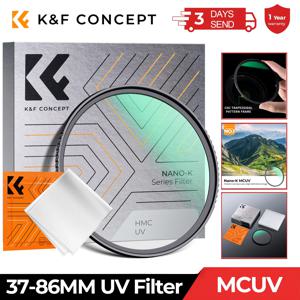 K&F CONCEPT 37-105mm UV 필터 렌즈 MC 초슬림 광학 렌즈(멀티 코팅 보호 기능 포함) 37mm 49mm 52mm 58mm 62mm 67mm 77mm 82mm