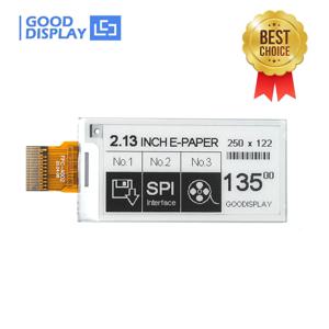 저렴한 전자종이 디스플레이 모듈 2.13인치 라즈베리 파이 전자잉크 디스플레이 250x122 EPD 1.5초 고속 새로 고침 지원 GDEY0213B74