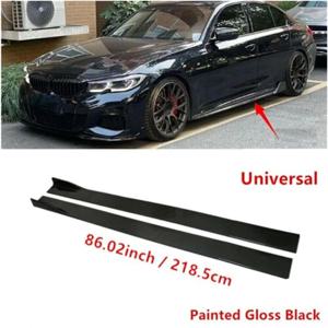 유니버설 카 사이드 스커트 8 Pcs Winglet Splitters 립 사이드 스포일러 For BMW For Audi For VW For Honda For Benz