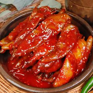 매콤하고 아삭한~ 밥도둑 고추장아찌 400g 2팩