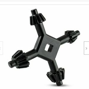 4가지 도구가 하나로 통합된 범용 척 키 어댑터 - 자동차/정비 작업용 소형 스패너, 소켓 래칫 및 렌치 세트 ​