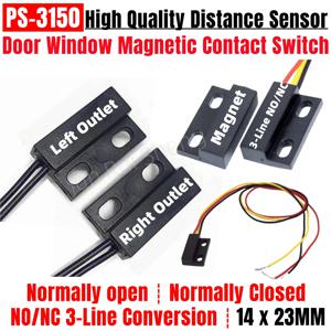 하이 퀄리티 PS-3150 마그네틱 접점 리드 스위치, 평상시 열림, 평상시 닫힘, N/O NC 23mm PS 3150 문짝 윈도우 유도 센서