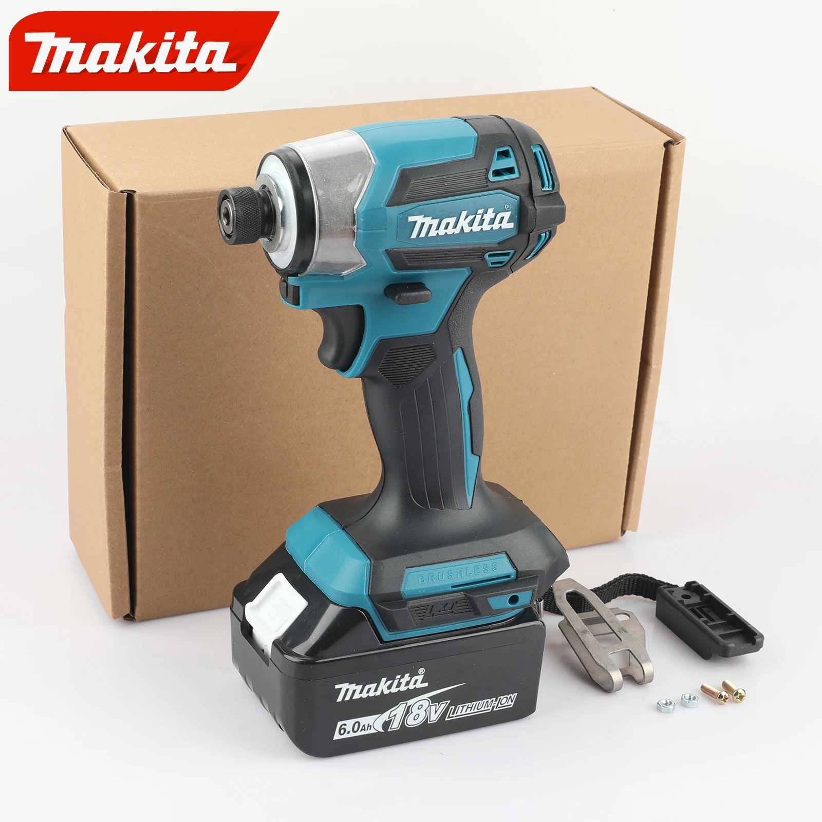 Makita 리튬 스크루 드라이버 새로운 Dtd173 임팩트 스크루 드라이버 전기 스크루 드라이버 전기 핸드 드릴 Makita 용 목재/볼트/T 모드
