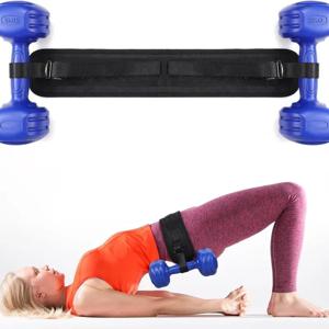 덤벨 운동 벨트 힙 쓰러스트 웨이트 베어링 효과적인 글루트 브리지 운동 허리 웨이트 트레이닝 케틀벨