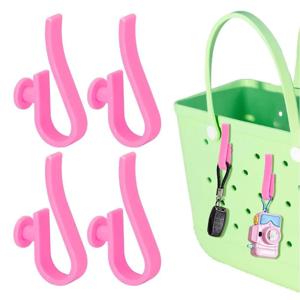 3개입 비치백 수납 훅 다용도 플라스틱 훅 만능 인서트 참 걸이 잡화 정리 비치백 액세서리