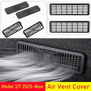 테슬라 모델 3 Y 주니퍼 2025 2026용 시트 밑 통풍구 커버 에어컨 출구 보호대 뒷좌석 통풍구 그릴 액세서리