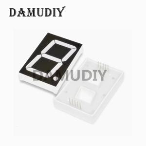 1pc 1.8 인치 LED 디스플레이 7 세그먼트 1 비트 자리 튜브 빨간색 일반 음극 디지털 1.8 인치 led 7 세그먼트