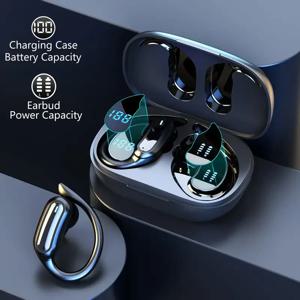 2026 디지털 디스플레이 i27 ENC 이어폰 소음 제거 TWS 무선 블루투스 ENC 헤드셋 IPX7 방수 마이크 포함 헤드폰