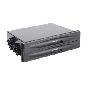 자동차 수납함 자동차 보관함 차량용 컵홀더 박스 신차용 자동차 이중 레이어 라디오 음료 컵홀더 수납함