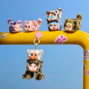 팝마트 크라이베이비 와일드 버트 큐티 시리즈 비닐 펜던트 블라인드 박스 토이 카와이 애니메이션 액션 피규어 까이샤 카하 서프라이즈 미스터리