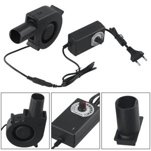 바베큐 히터 송풍기 용 속도 컨트롤러 송풍기 팬 97mm AV 캐비닛 자동차 휴대용 기계 용 조절 가능한 송풍기 팬