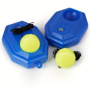 테니스 트레이너 싱글 베이스 트레이닝 내구성 높은 탄성 테니스 로프 성인 야외 스포츠 트레이닝 용품