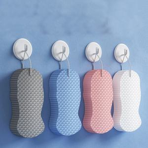 부드러운 목욕 스펀지 바디 스크럽 마사지 브러시 바디 워시클로스 피부 스크러버 릴랙스 각질 제거 스킨케어 샤워 액세서리