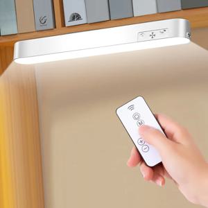 LED 야간 조명 바 자기 USB 충전식 책상 램프 흰색 따뜻한 캐비닛 조명 터치 컨트롤 무선 테이블 램프