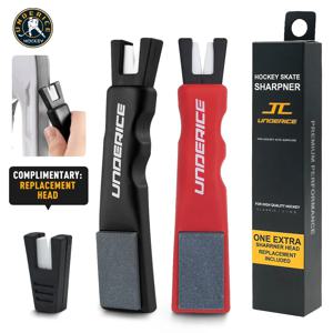PRO 핸드헬드 블레이드 샤프너 헤드 아이스 하키 샤프너 하키 액세서리 피겨 스케이팅/스케이트 샤프닝 스톤