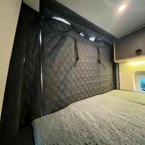 피아트 두카토 푸조 박서 시트로엥 릴레이 2006+ 램 프로마스터용 RV 단열 열 차단 커튼 (후면 창문/테일게이트용)