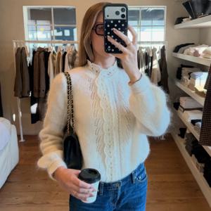 Tuularose 여성 패션 가디건 봄 가을 솔리드 레이스업 싱글 버튼 스웨터 시크 캐주얼 출퇴근용 신상 2026 여성 점퍼