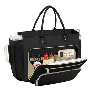 토트백, 숄더백, 선생님 가방, 수납 가방, 대용량, 여러 칸이 있는 오르간 포지션, 파일 수납 가방, p