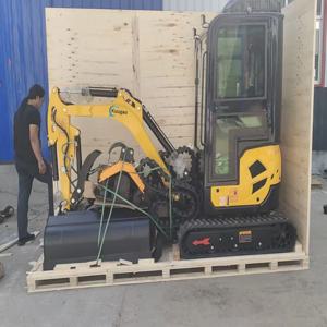 미니 굴삭기 1.8톤 2톤 쿠보타 엔진 무료 배송 중국산 저렴한 크롤러 굴삭기 가정용 굴삭기 정원용 공구 판매 맞춤 제작 가능