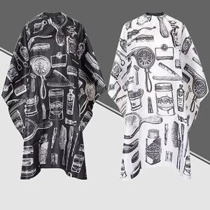 1개 전문가용 헤어 커팅 앞치마 미용실 이발사 케이프 방수 헤어 커팅 앞치마 이발사 액세서리