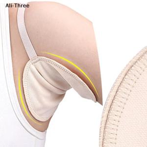 1쌍 땀 흡수 겨드랑이 패드 부드럽고 세탁 가능 투명 쿠션 재사용 가능 야외 활동용 얼룩/습기/냄새 방지 의류