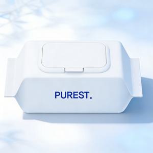 [40평량] 퓨어스트 라이트 초순수 플레인 대용량 100매 물티슈 10팩