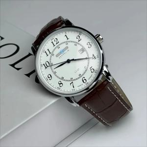 패션 트렌드 심플 제플린 비행선 기념 남성용 시계 쿼츠 비즈니스 시계 3핀 캘린더 레저 스포츠 시계