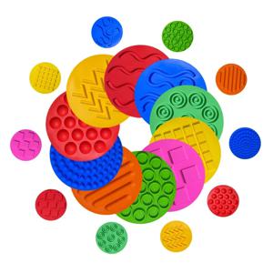 어린이 촉각 감각 훈련 매트, 지압 패드, 발 마사지 매트, 아기 지압 패드, 발가락 압력 패드