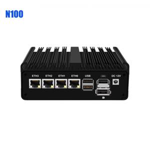 최신 인텔 N150 N100 방화벽 소프트 라우터 N6000 J6412 미니 포켓 컴퓨터 4x2.5G i226 LAN 팬리스 미니 PC pfSense PVE ESXi