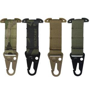 전술 충돌 후크 교수형 Carabiner ICB Molle 웨빙 클립 Olecranon 금속 야외 Cummerbund 벨트 사냥 조끼 액세서리