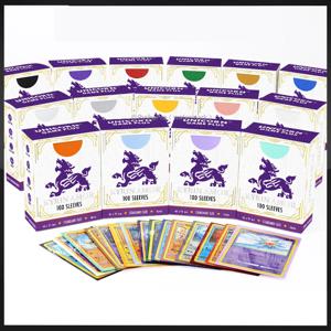 표준 크기 카드 슬리브 TCG MTG 스포츠 카드용 포켓몬 카드가 포함된 프리미엄 완벽한 정확한 맞춤 내부 카드 슬리브 ﻿