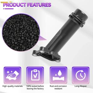 Bmw 용 냉각수 플랜지 파이프 1 2 3 4 5 6 7 시리즈 X1 X3 X4 X5 X6 미니 R55 ~ R61 엔진 냉각 플랜지 수도관 11127810707