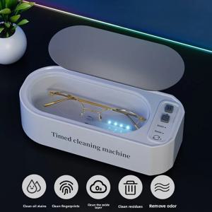 고주파 초음파 깨끗한 타이밍 초음파 안경 청소 보석 및 칫솔을위한 초음파 보석 클리너 기계