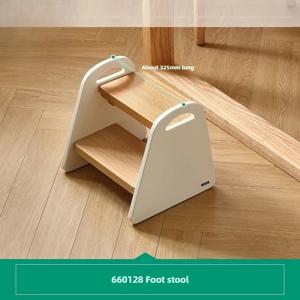 통나무 바람 페달 의자 계단 의자 세탁 사다리 2025 신규 660128XJ