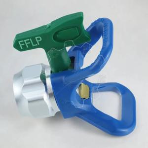 FFLP 세트 에어리스 팁 노즐 1-6 시리즈 저압용 7/8 노즐 가드 포함 와그너 에어리스 페인트 스프레이 스프레이어 건 도구