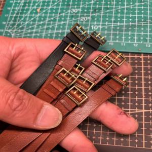 12인치 피규어용 1/6 스케일 군인 가죽 벨트 모델