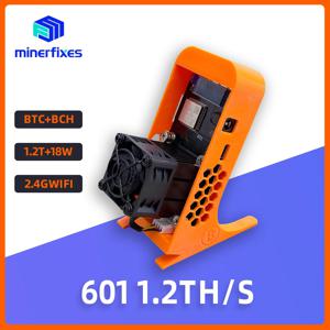 Minerfixes Bitcoin Solo Mining 601 Gamma 1.2TH/s 18W BM1370 2.4G Wifi(앤트마이너 S21 BTC 마이너 암호화폐 추첨 추첨 기계)