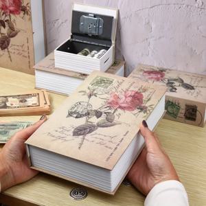 1PC 휴대용 열쇠 금고, 숨겨진 책 사전 돈 상자, 저금통, 동전 상자, 가정용 금고, 비밀 보관 상자, 돈 상자