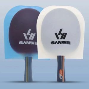 1/2pcs 양면 탁구 라켓 보호 필름 방진 항산화 탁구 배트 고무 보호 커버