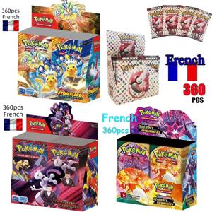 360P 프랑스 포켓몬 TCG: 에스칼렛 & 바이올렛 에트스넬셀스 아스트랄 라디언스 옵시디언 플레임즈 부스터 박스 포켓몬 카드 게임 36팩 박스
